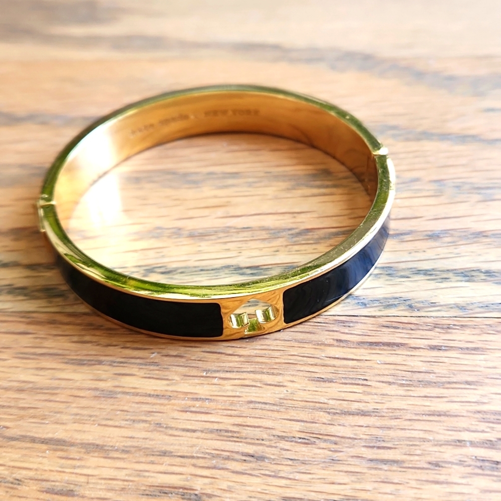 Kate Spade Black Bangle